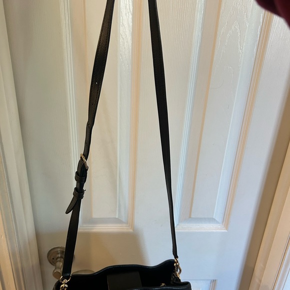 Coach Black Leather Shoulder Bag - Picture 5 of 13